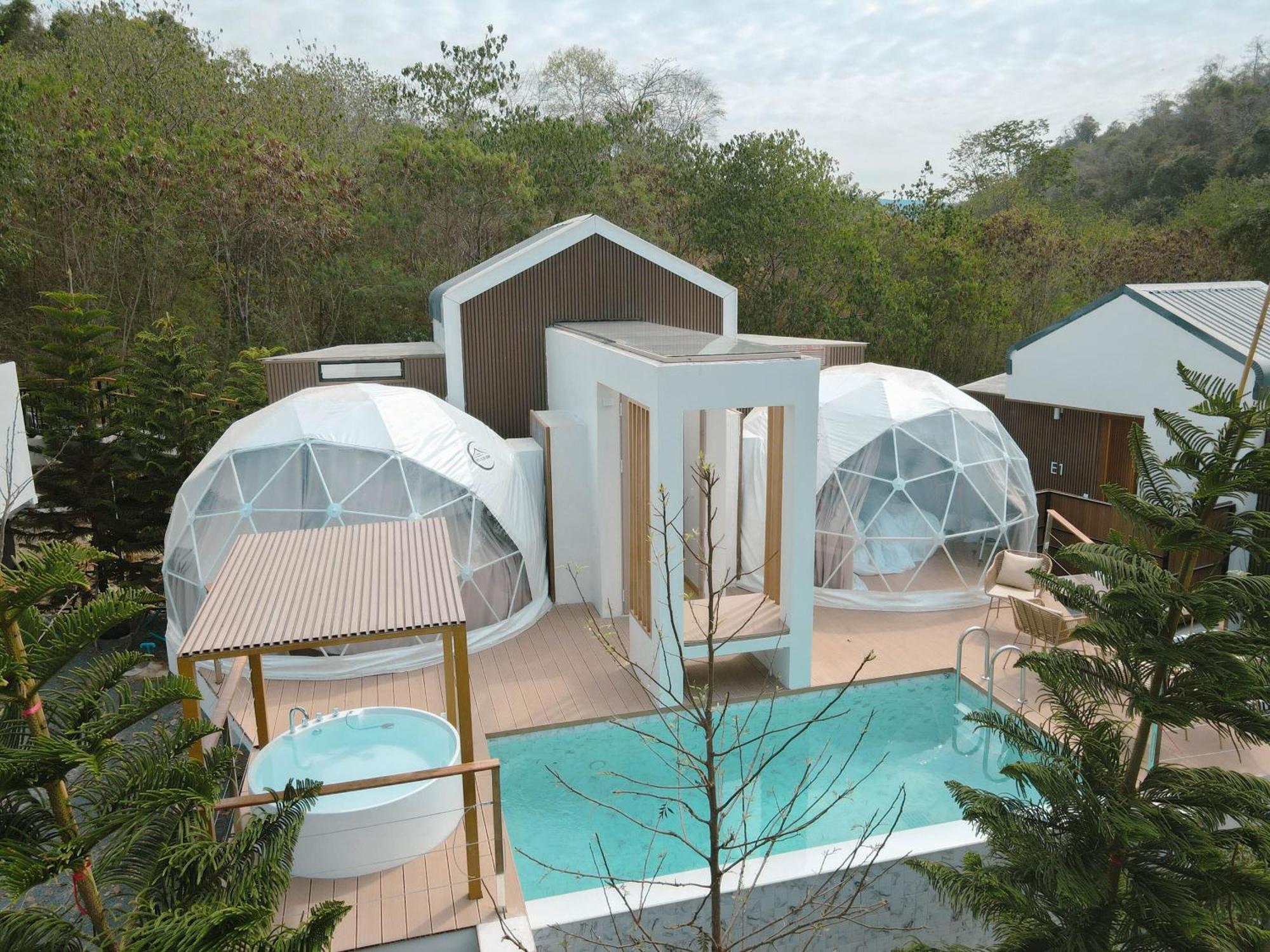The X10 Nordic Tent And Glamping Pool Villa Khaoyai เขาใหญ่ - Sha Certified Ban Thung Sawang Εξωτερικό φωτογραφία