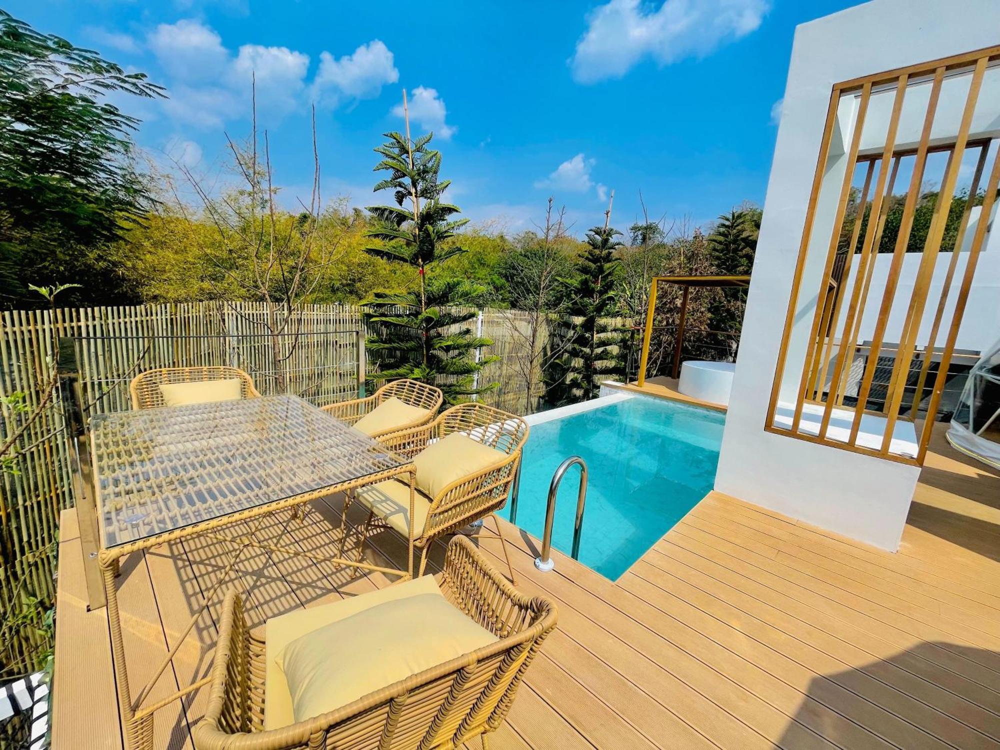 The X10 Nordic Tent And Glamping Pool Villa Khaoyai เขาใหญ่ - Sha Certified Ban Thung Sawang Εξωτερικό φωτογραφία
