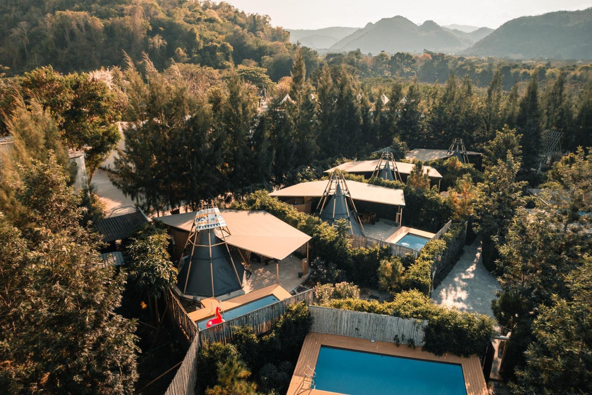 The X10 Nordic Tent And Glamping Pool Villa Khaoyai เขาใหญ่ - Sha Certified Ban Thung Sawang Εξωτερικό φωτογραφία