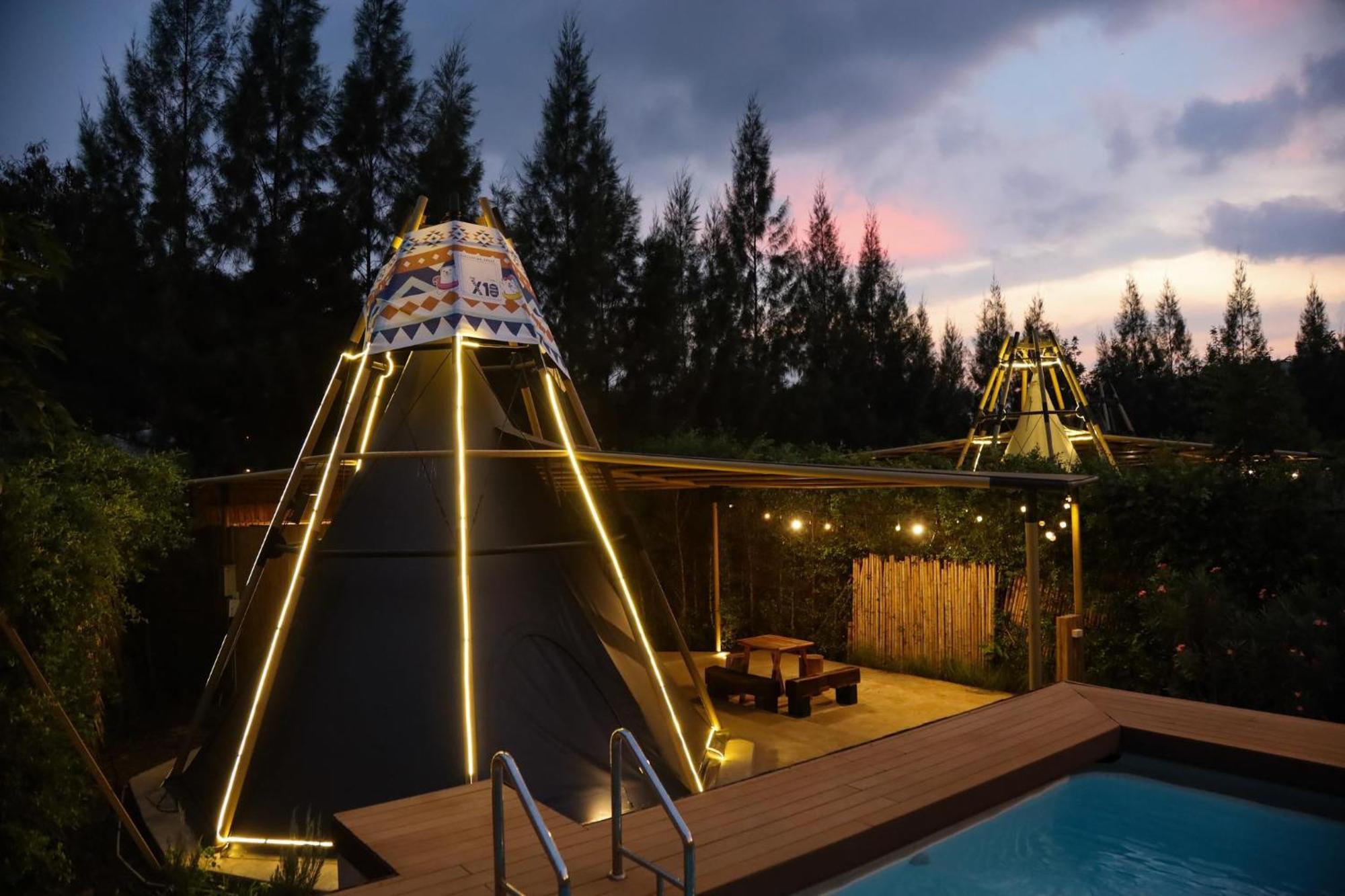 The X10 Nordic Tent And Glamping Pool Villa Khaoyai เขาใหญ่ - Sha Certified Ban Thung Sawang Εξωτερικό φωτογραφία