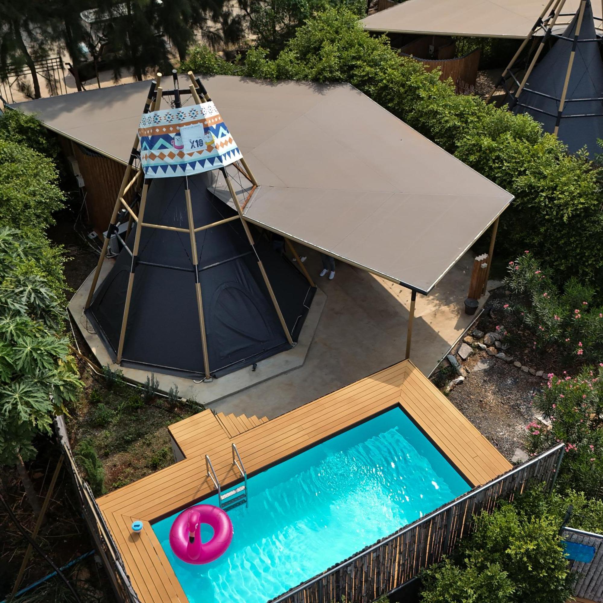 The X10 Nordic Tent And Glamping Pool Villa Khaoyai เขาใหญ่ - Sha Certified Ban Thung Sawang Εξωτερικό φωτογραφία